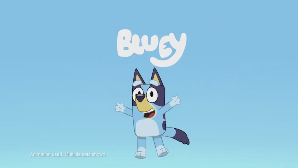 Bluey Celebration Home Playset with Exclusive Party Hat Bluey Figure, 11 Accessories & 2-Story Dollhouse