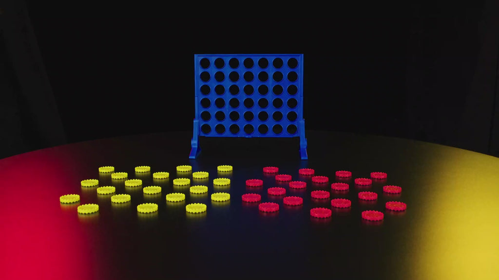 Connect 4 Classic Grid Game – 4-in-a-Row Strategy Board Game for Kids, Family & Game Night Fun