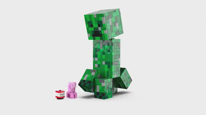 LEGO Minecraft The Creeper Kids Building Toy – Video Game Inspired Building Set