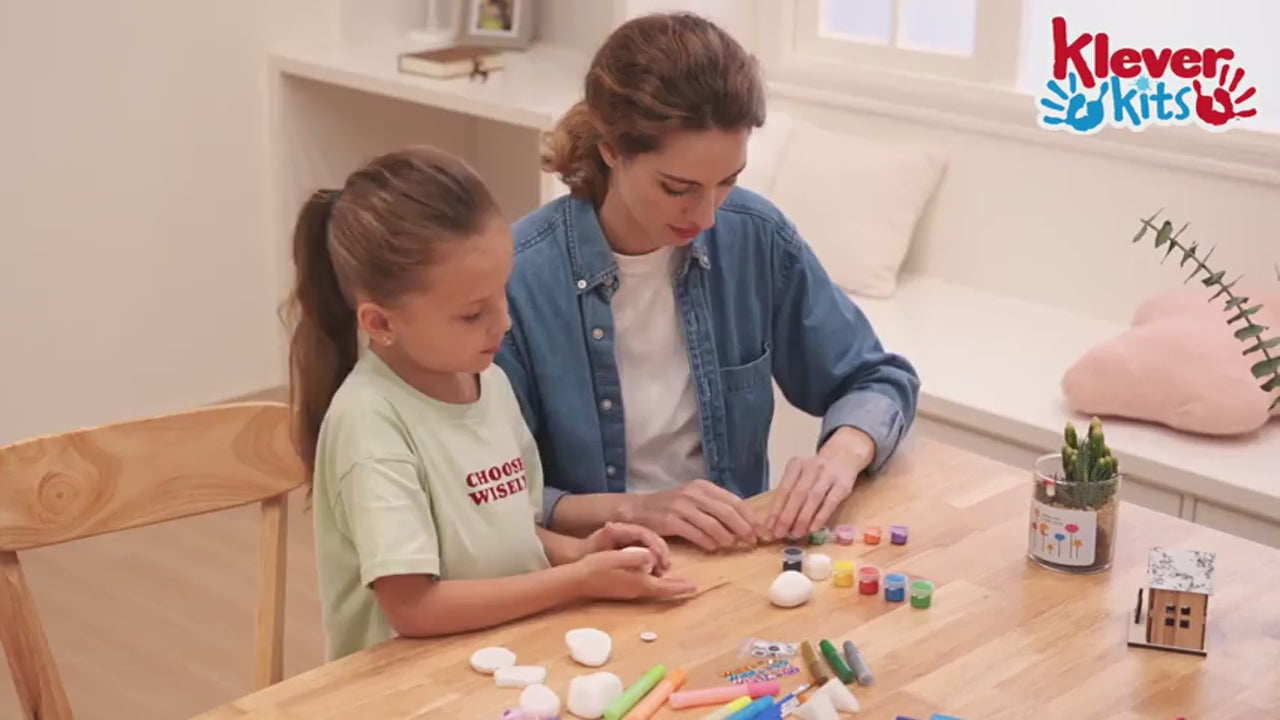 Glow in the Dark Rock Painting Kit for Kids – Creative Arts & Crafts Set