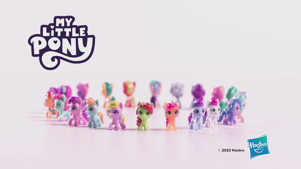 My Little Pony Mini World Magic Meet the Minis Collection Set – 22 Mini Figures Surprise Toy Set