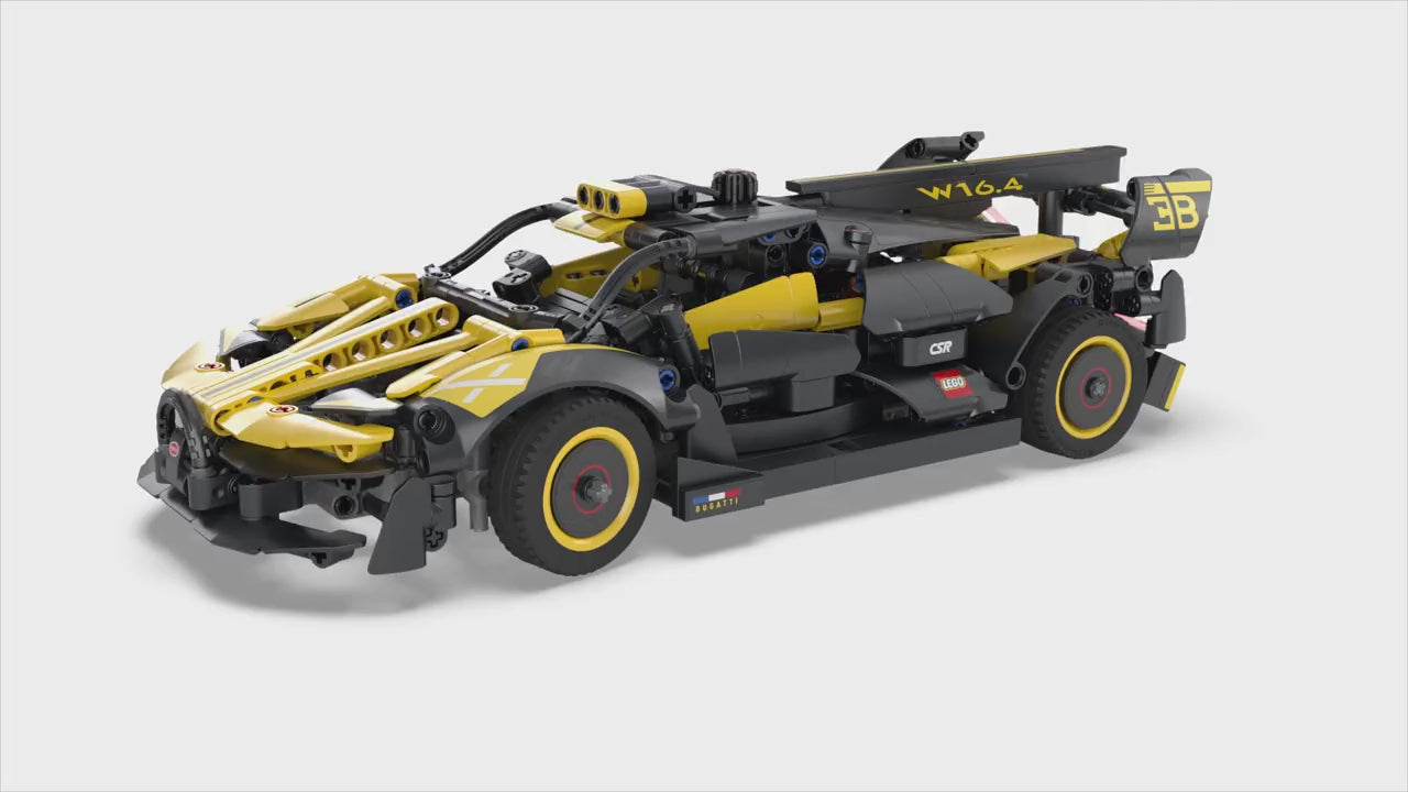 LEGO Technic Bugatti Bolide Race Car Model Building Set – Collectible Engineering Toy for Kids & Adults