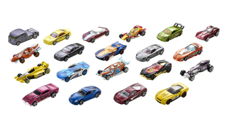 Hot Wheels 20-Car Gift Pack – 20 Assorted Die-Cast 1:64 Scale Toy Cars for Kids & Collectors