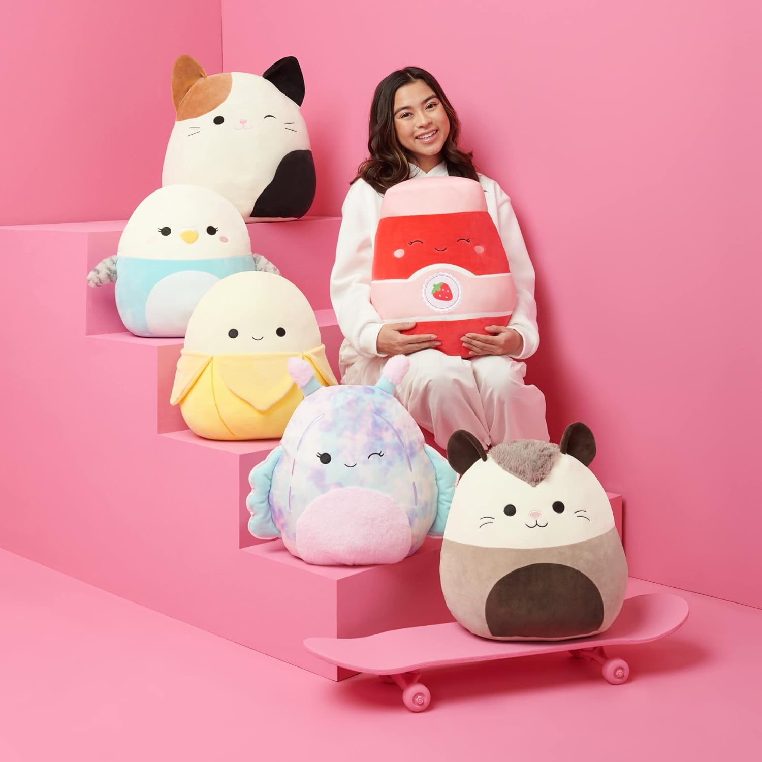 Squishmallows Official Kellytoy Maui the Pineapple Plush – 12-Inch Ultra-Soft Collectible Stuffed Toy