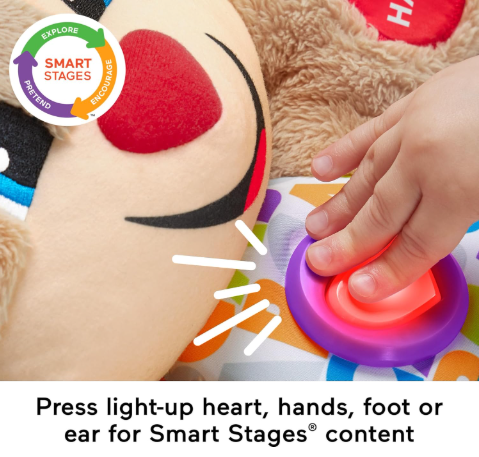 Laugh & Learn First Words Smart Puppy – Interactive Baby Learning Toy with Lights, Sounds & Songs