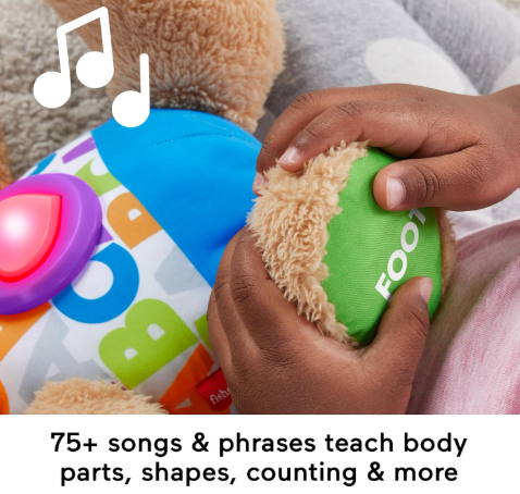 Laugh & Learn First Words Smart Puppy – Interactive Baby Learning Toy with Lights, Sounds & Songs