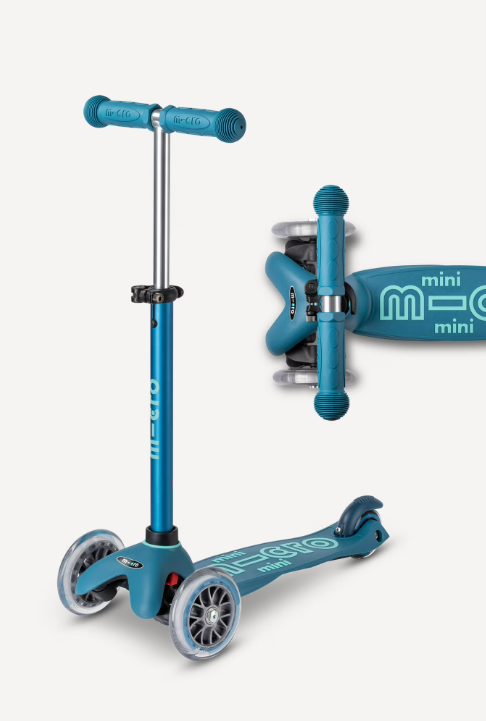 Micro Kick Scooter – Lightweight Adjustable 3-Wheel Scooter for Kids with Lean-to-Steer Design