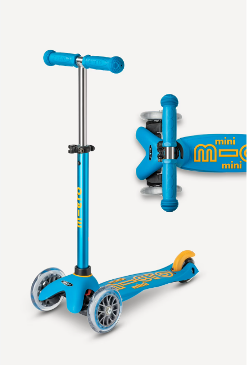 Micro Kick Scooter – Lightweight Adjustable 3-Wheel Scooter for Kids with Lean-to-Steer Design