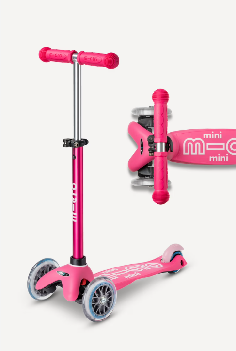 Micro Kick Scooter – Lightweight Adjustable 3-Wheel Scooter for Kids with Lean-to-Steer Design