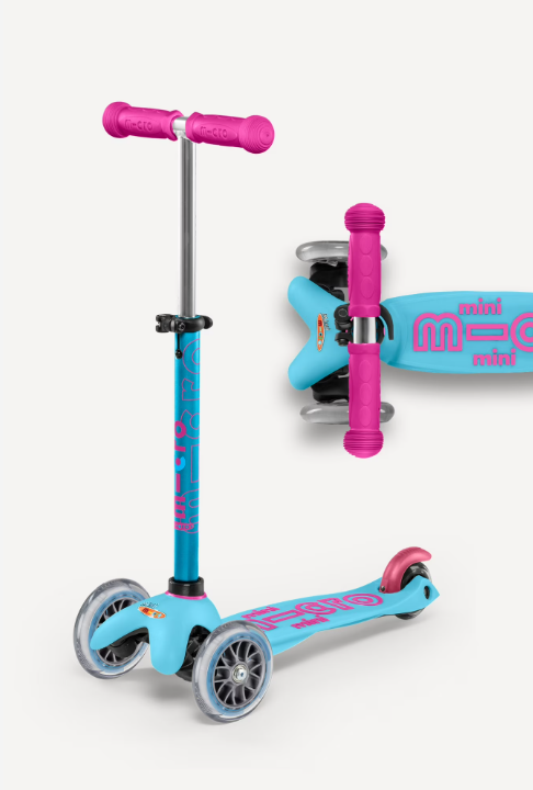 Micro Kick Scooter – Lightweight Adjustable 3-Wheel Scooter for Kids with Lean-to-Steer Design