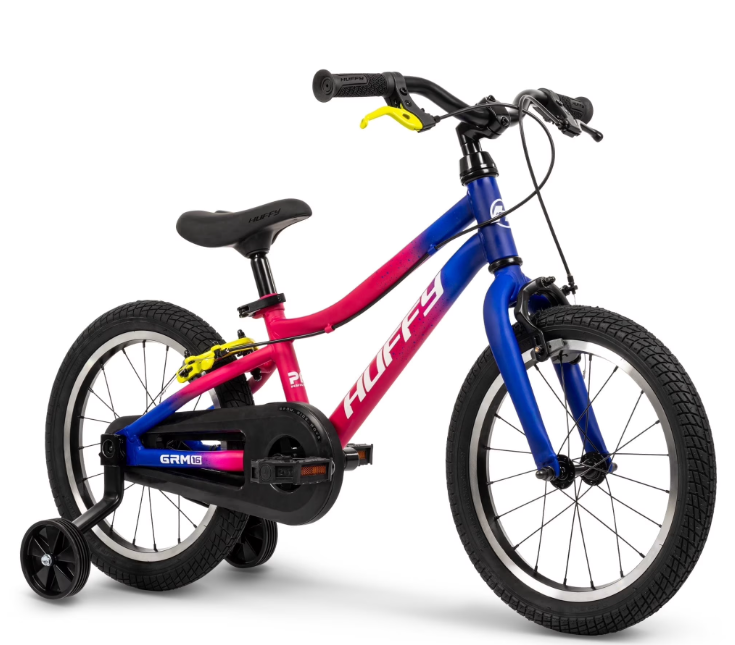 Huffy Kids Bike 16-Inch – Durable Bicycle for Boys & Girls with Training Wheels and Adjustable Seat