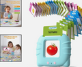 Talking Flash Cards for Toddlers – 224 Montessori Words Language Learning Cards with Audio for Speech & Early Education