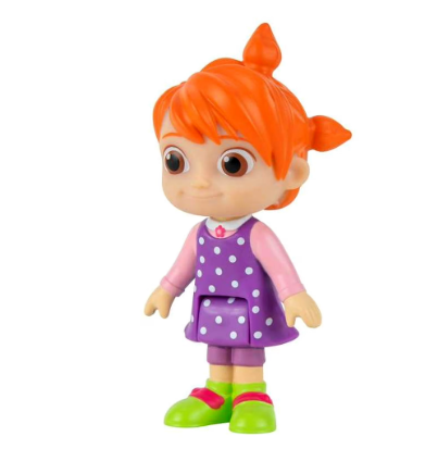 CoComelon Family Figure 4-Pack – JJ, Family & Friends Character Play Set for Kids