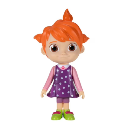 CoComelon Family Figure 4-Pack – JJ, Family & Friends Character Play Set for Kids