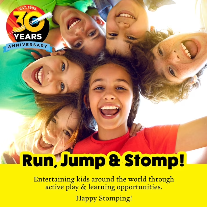 Stomp Rocket Dueling 4-Rocket Set – Air-Powered Outdoor Launcher Toy for Kids
