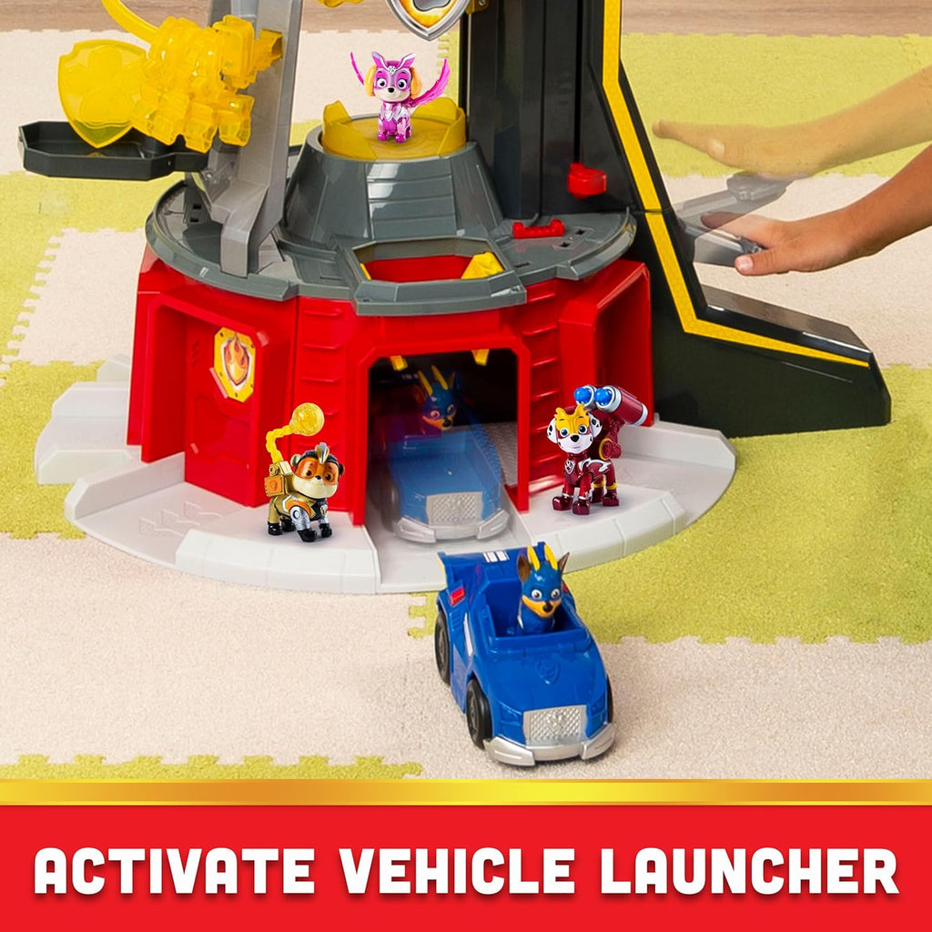 Paw Patrol, Mighty Lookout Tower with 4 Exclusive Bonus Action Figures title