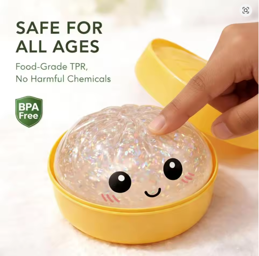 Dumpling Squishy Mystery Box – Random Kawaii Scented Slow Rising Stress Relief Toys for Kids