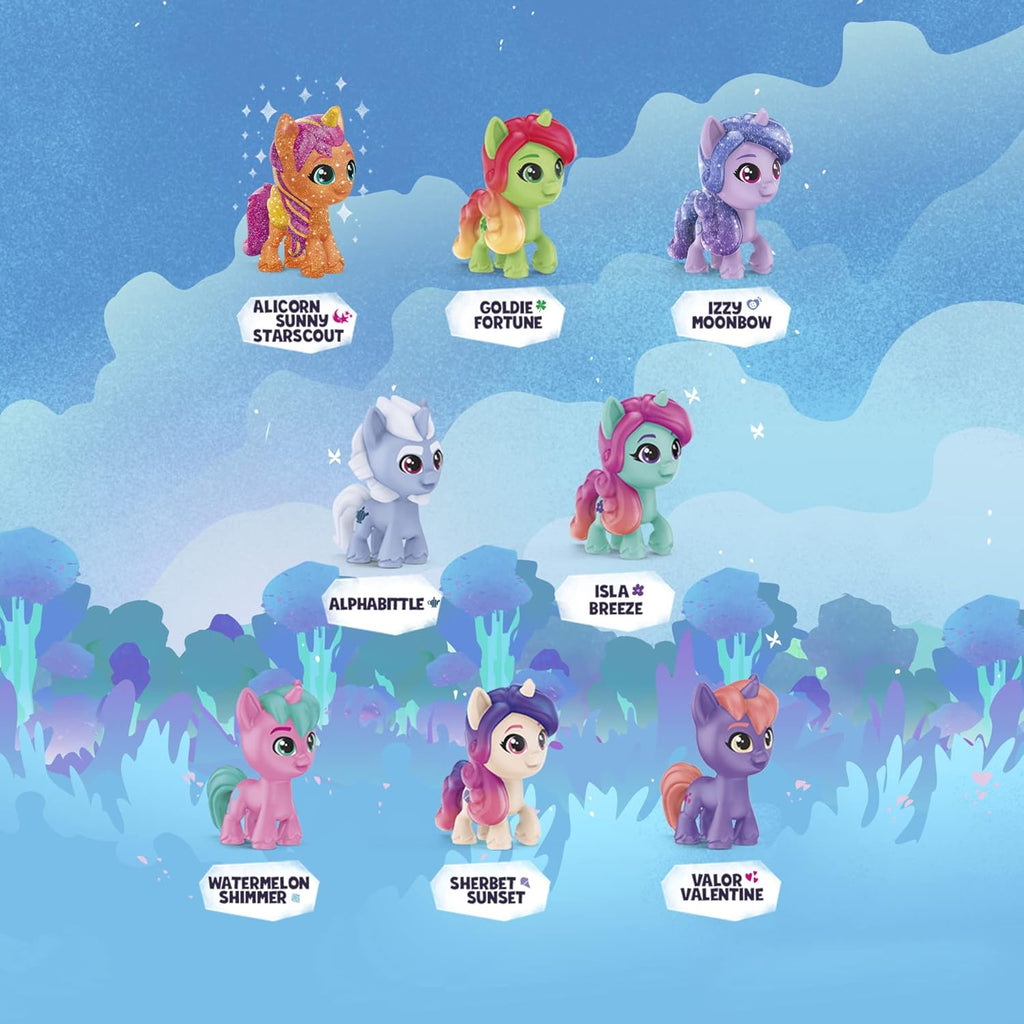 My Little Pony Mini World Magic Meet the Minis Collection Set – 22 Mini Figures Surprise Toy Set