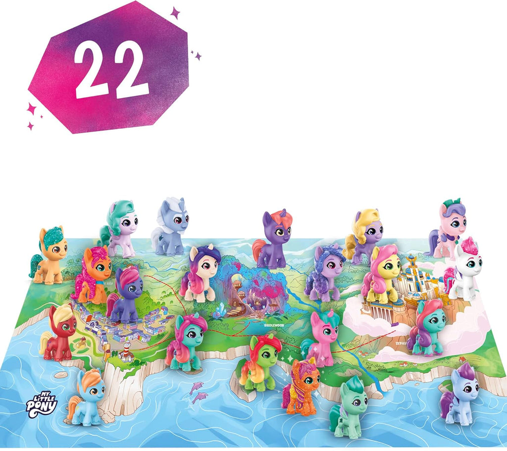 My Little Pony Mini World Magic Meet the Minis Collection Set – 22 Mini Figures Surprise Toy Set