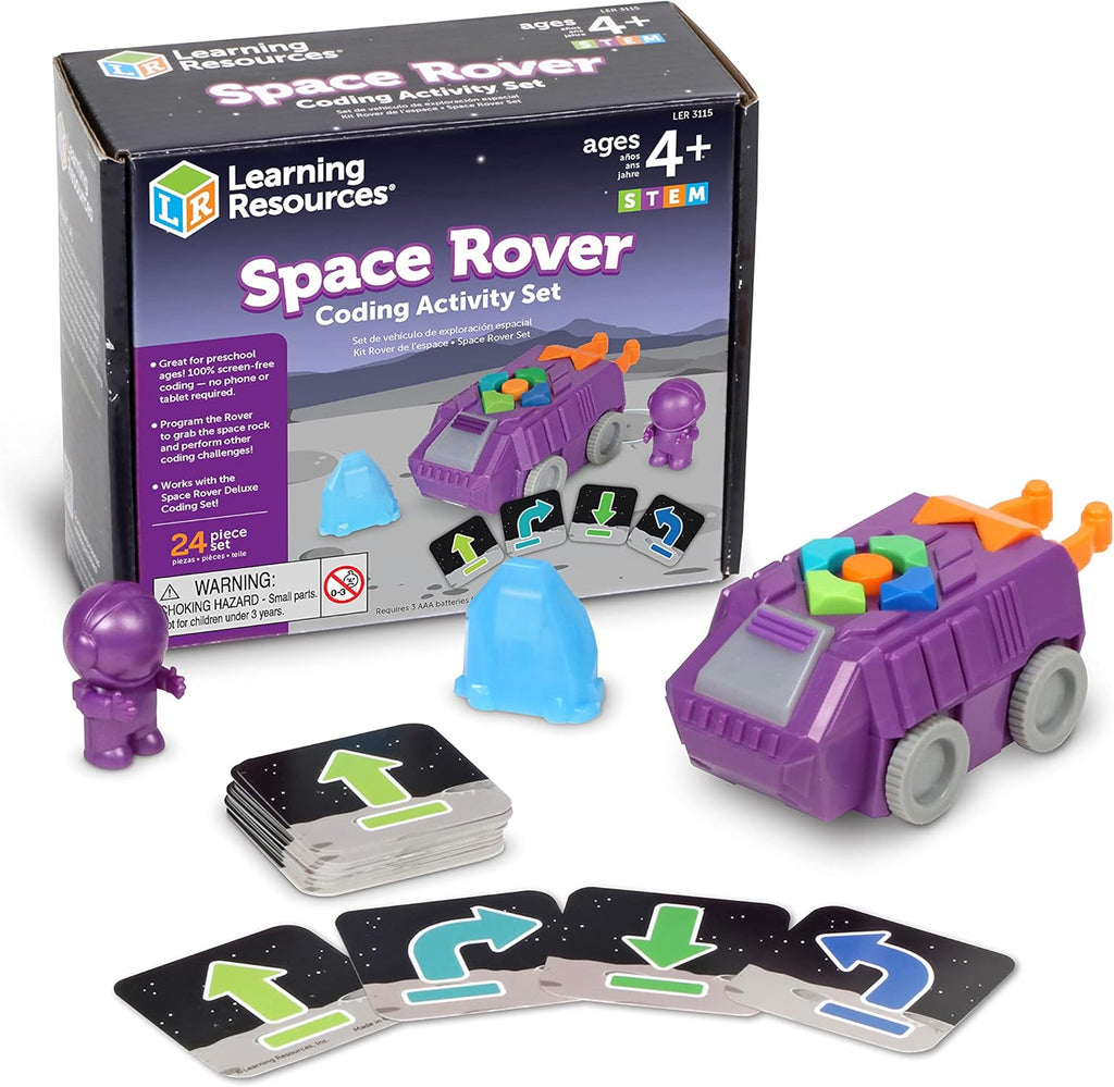 Space Rover Coding Activity Set – STEM Coding Toy for Kids