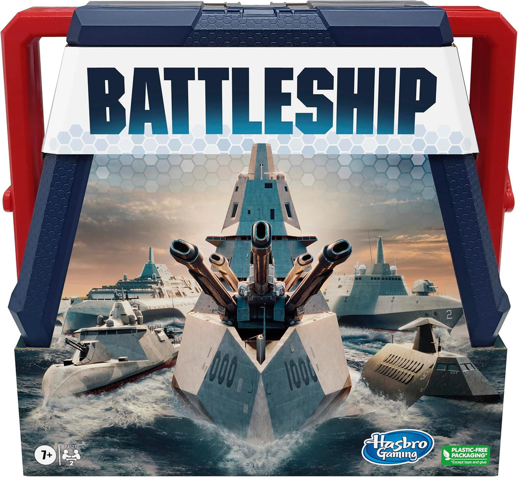 Battleship Classic Board Game – Strategic Naval Combat Game for Kids & Adults, 2-Player Family Strategy Board Game