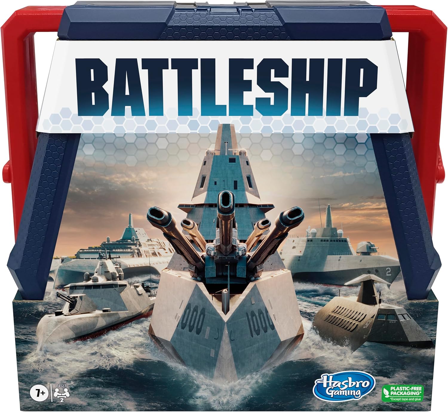 Battleship Classic Board Game – Strategic Naval Combat Game for Kids & Adults, 2-Player Family Strategy Board Game