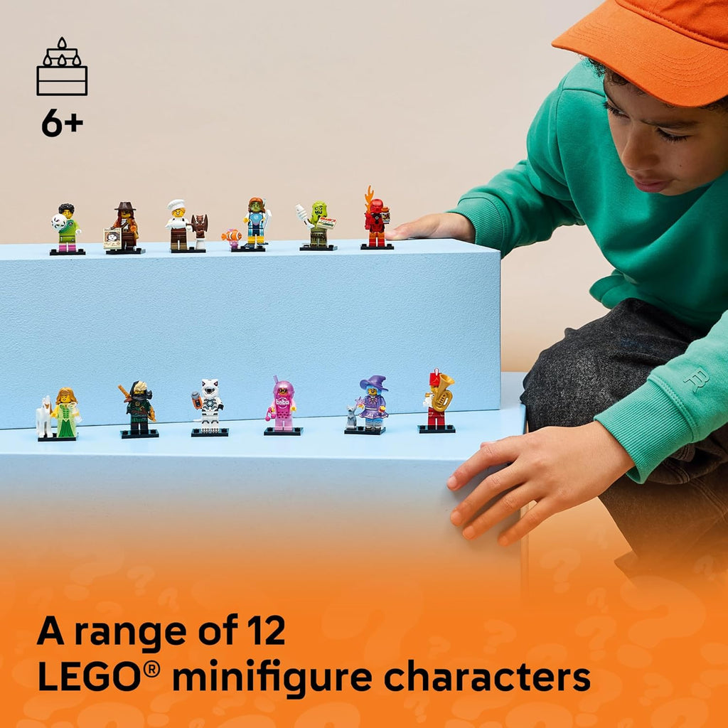 LEGO Minifigures Series 29 6-Pack – Mystery Collectible Building Toy Figures Set