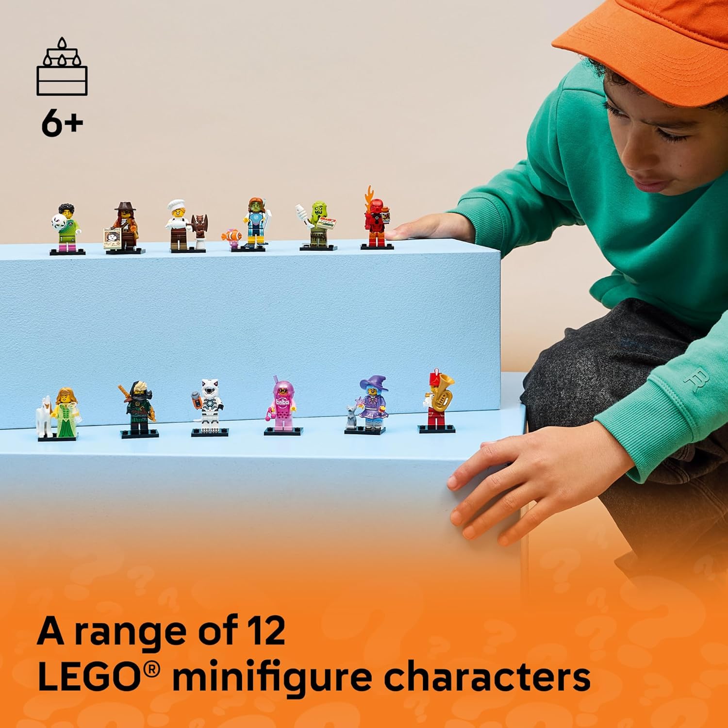 LEGO Minifigures Series 29 6-Pack – Mystery Collectible Building Toy Figures Set