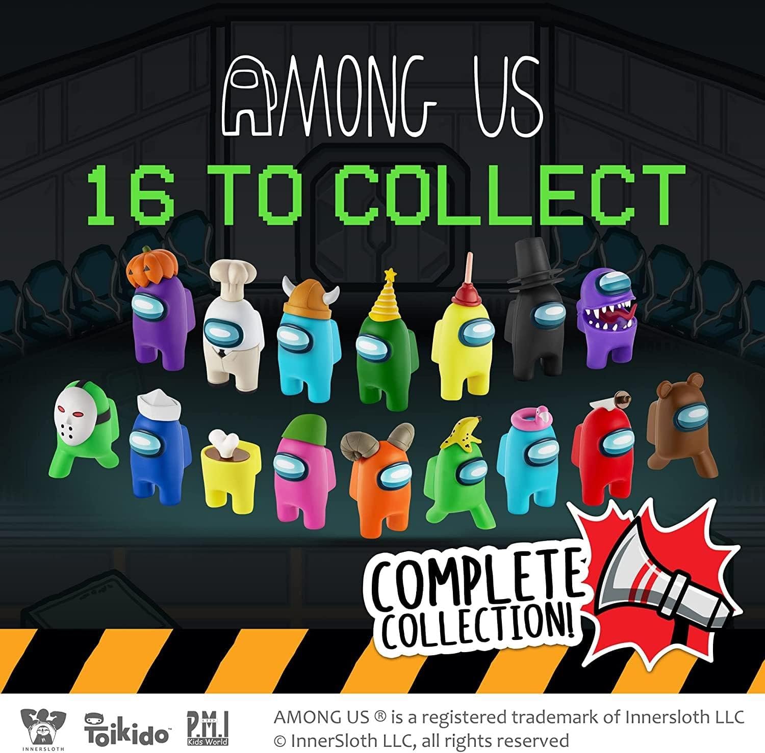 Among Us Crewmate Figures – Collectible Game Character Toys, Set of Colorful Mini Action Figures for Kids & Fans, Gaming Merchandise