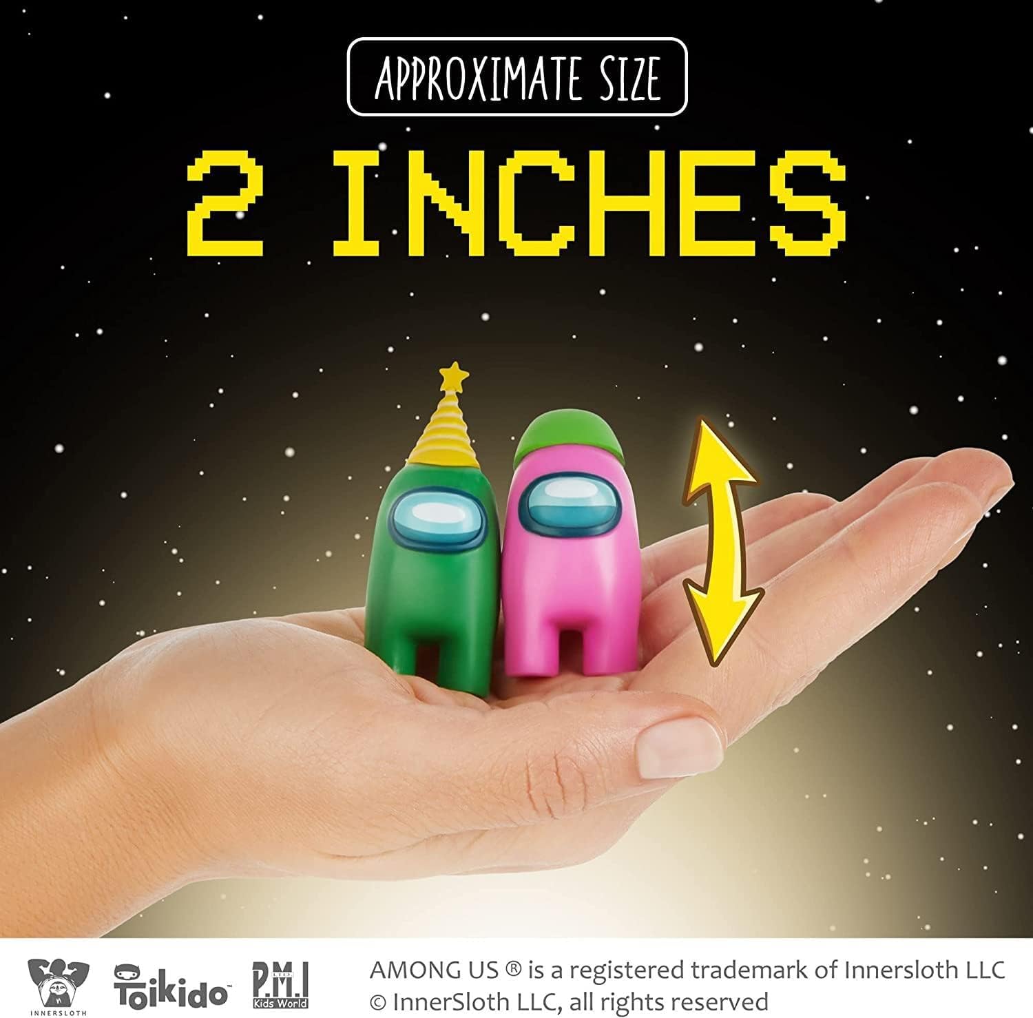 Among Us Crewmate Figures – Collectible Game Character Toys, Set of Colorful Mini Action Figures for Kids & Fans, Gaming Merchandise