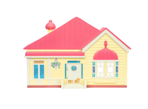 Bluey Celebration Home Playset with Exclusive Party Hat Bluey Figure, 11 Accessories & 2-Story Dollhouse
