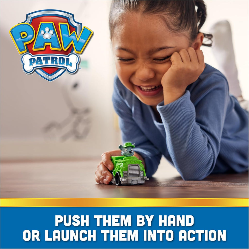 PAW Patrol Pup Squad Racers Vehicle Gift Set – 6 Mini Rescue Vehicles for Kids