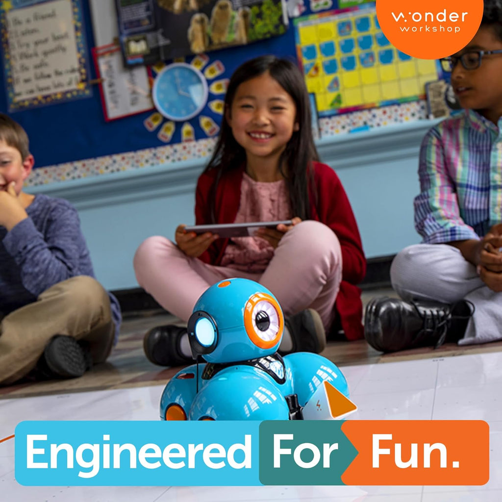 Wonder Workshop Dash Robot – Coding Robot for Kids STEM Learning, Interactive Programmable Educational Toy