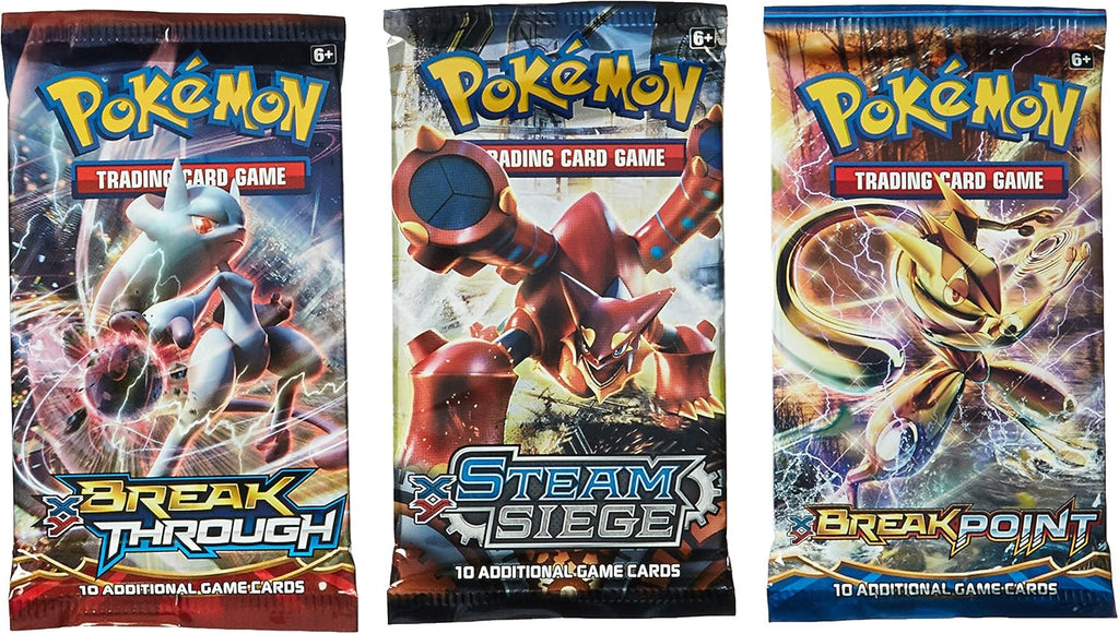 Pokémon TCG 3 Booster Packs – Random Assorted Pokémon Trading Card Game Packs