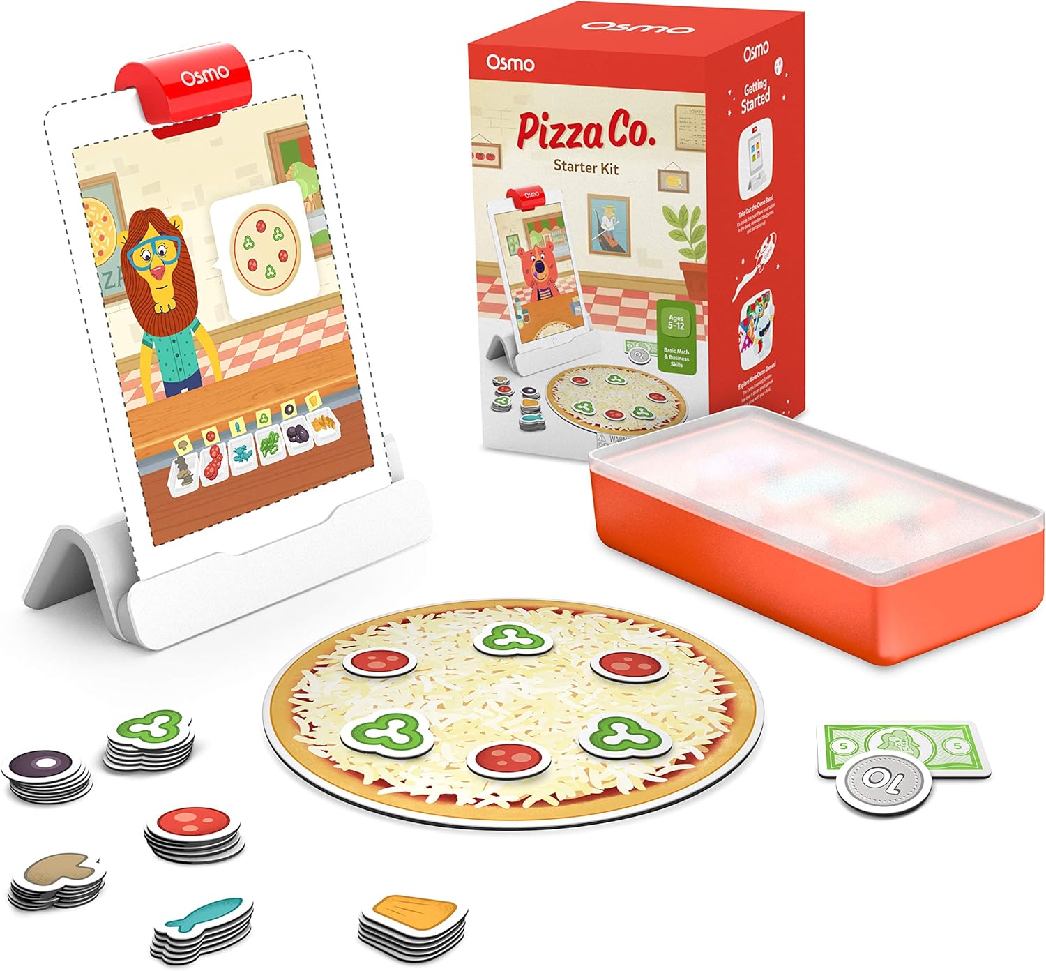 Osmo Pizza Co. – Interactive Math & Communication Skills Game for Kids STEM Learning Toy