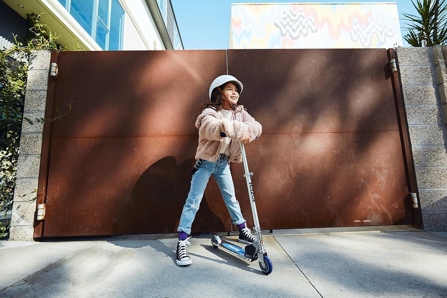 Razor A Kick Scooter for Kids – Lightweight Foldable Scooter with Aluminum Frame & Adjustable Handlebars