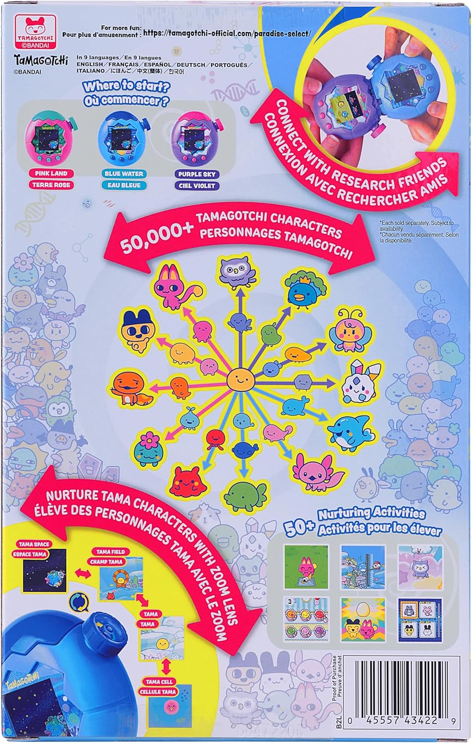 Tamagotchi Paradise – Interactive Virtual Pet Digital Toy for Kids with Care & Play Features