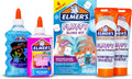 Elmer’s Fluffy Slime Kit – 4 Count DIY Slime Making Set with Translucent Glue, Glitter Glue & Activator