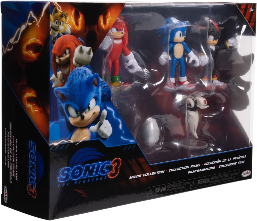 Sonic The Hedgehog 3 Movie 2.5-Inch Action Figures – Movie Collector Toy Set