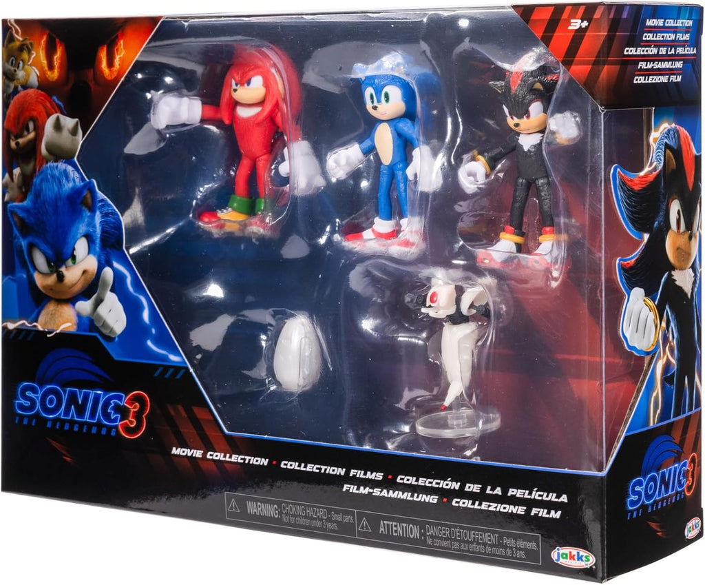 Sonic The Hedgehog 3 Movie 2.5-Inch Action Figures – Movie Collector Toy Set