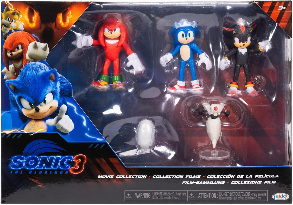 Sonic The Hedgehog 3 Movie 2.5-Inch Action Figures – Movie Collector Toy Set