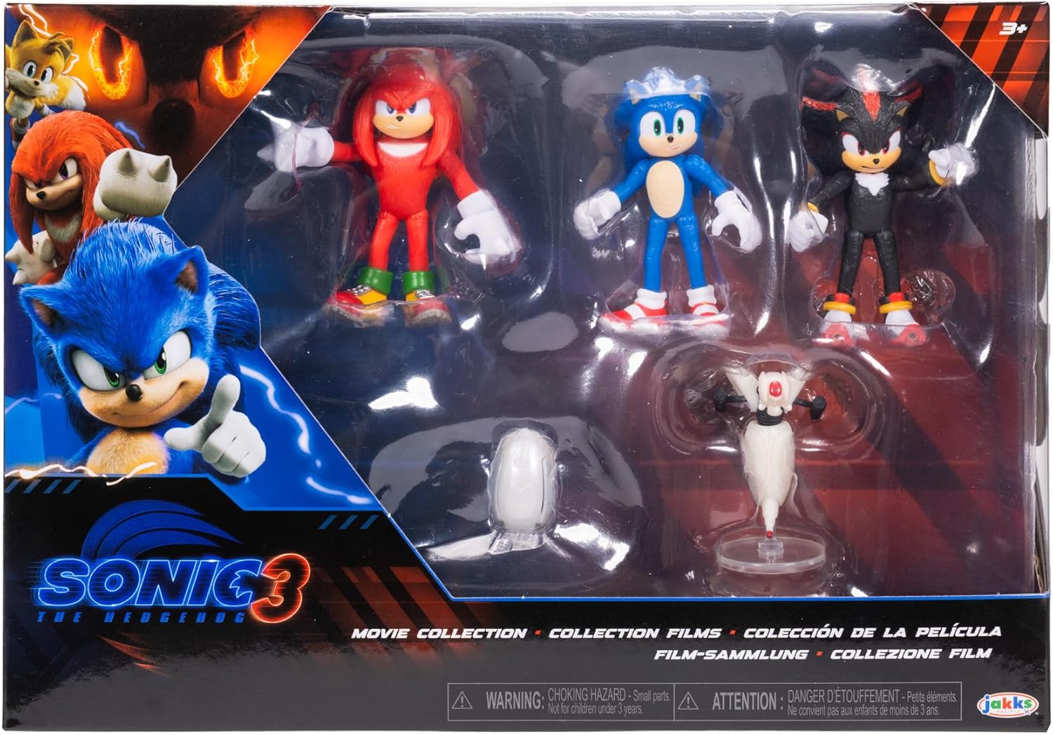 Sonic The Hedgehog 3 Movie 2.5-Inch Action Figures – Movie Collector Toy Set