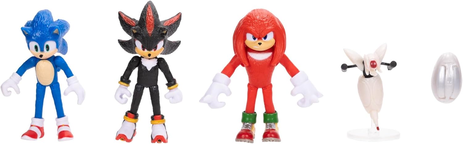 Sonic The Hedgehog 3 Movie 2.5-Inch Action Figures – Movie Collector Toy Set