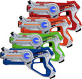 Laser Tag Guns Set of 4 – Infrared Laser Tag Set with 130 ft Range