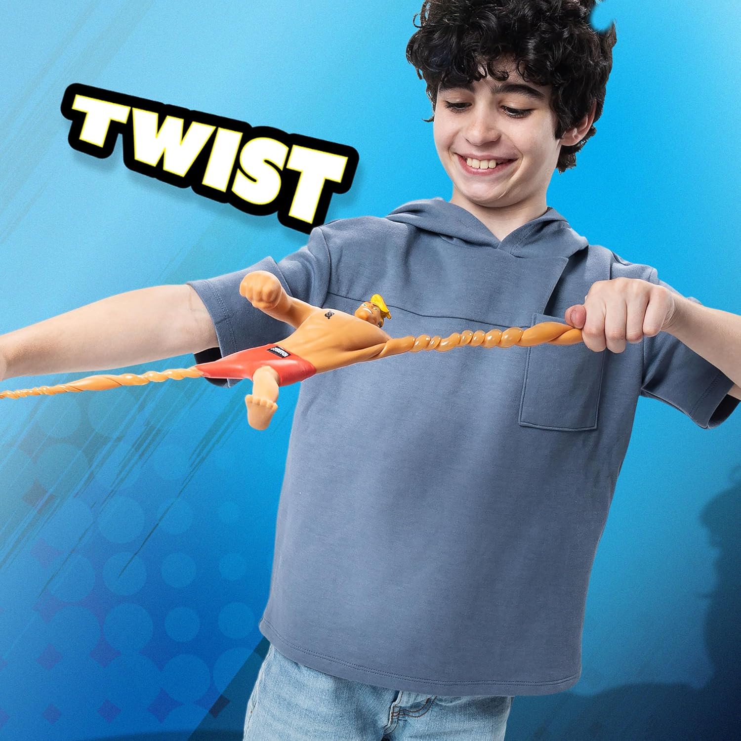 Stretch Armstrong® Classic Stretchy Fidget Toy – Squishy Goo Filled Stress Relief Sensory Toy for Kids