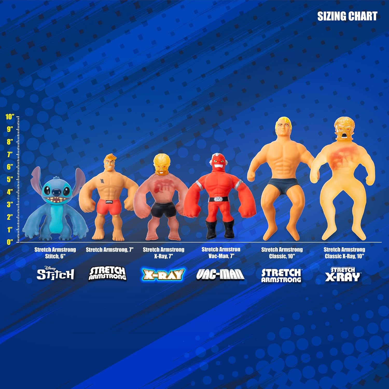 Stretch Armstrong® Classic Stretchy Fidget Toy – Squishy Goo Filled Stress Relief Sensory Toy for Kids