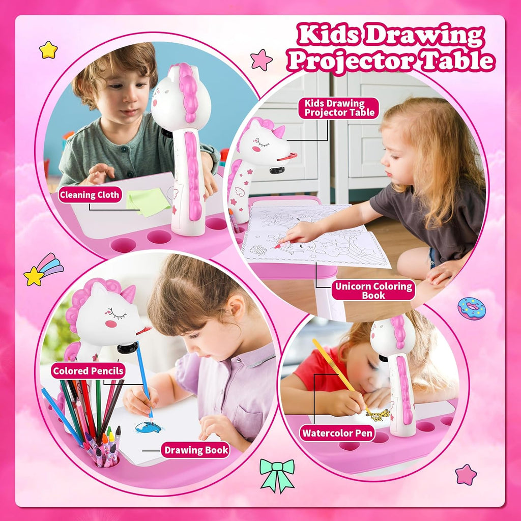Drawing Projector for Kids – Art Projector Toy with Tracing & Creative Learning