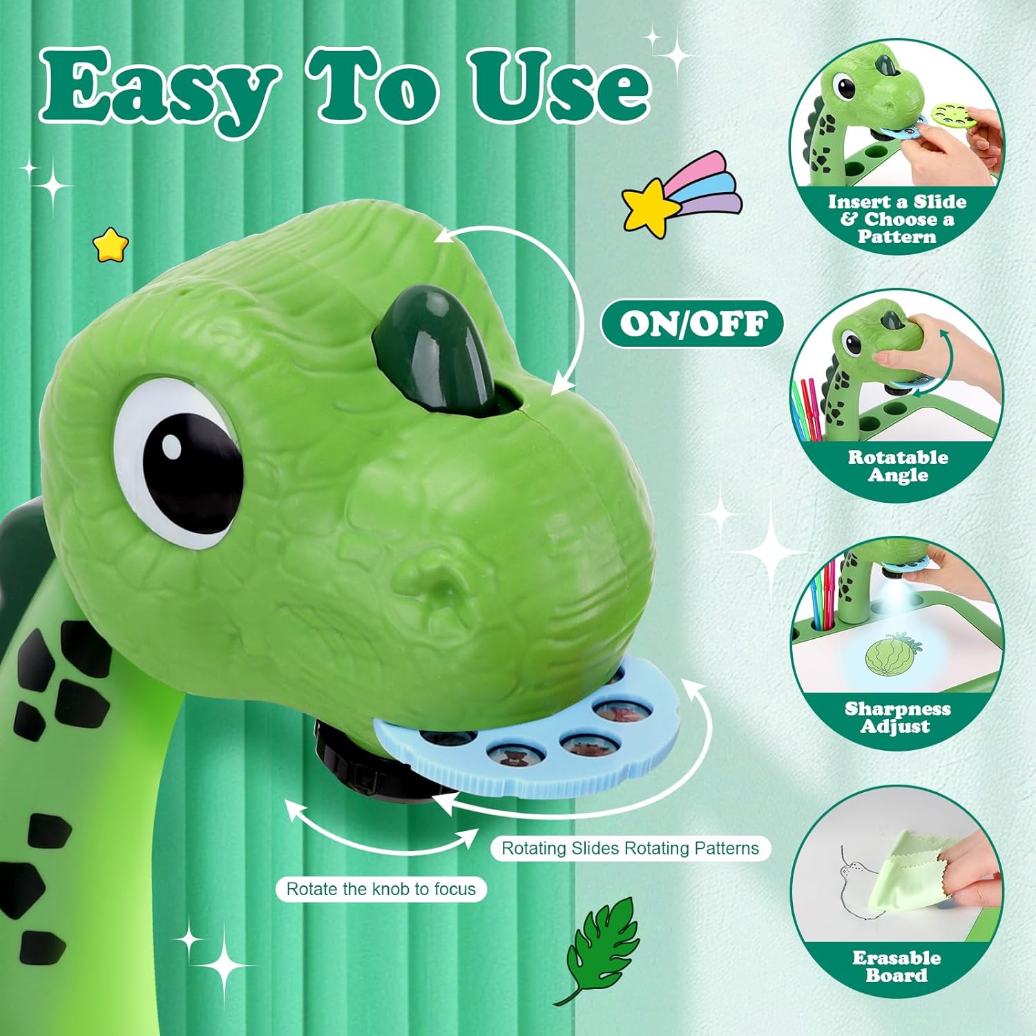 Drawing Projector for Kids – Art Projector Toy with Tracing & Creative Learning