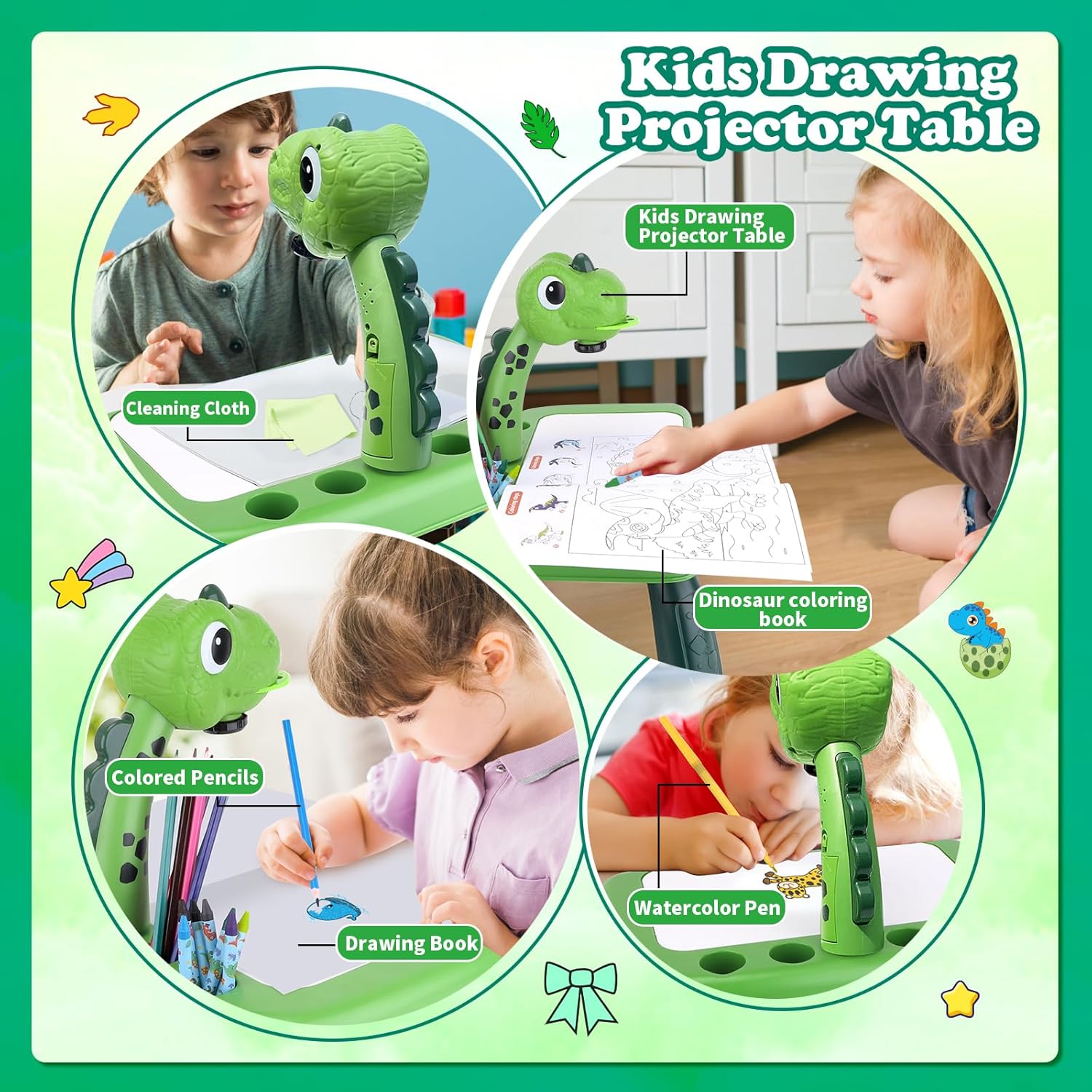 Drawing Projector for Kids – Art Projector Toy with Tracing & Creative Learning