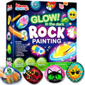 Glow in the Dark Rock Painting Kit for Kids – Creative Arts & Crafts Set